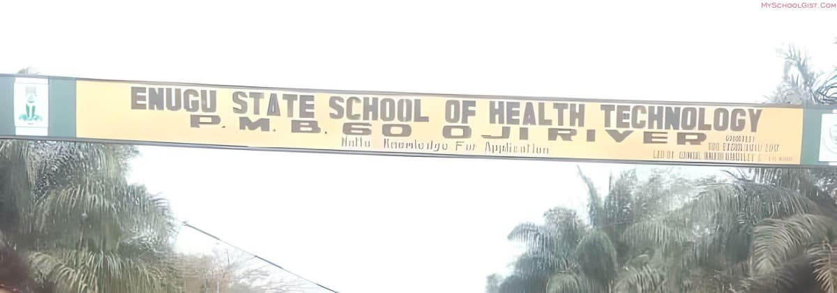 Enugu State College of Health Technology (ESCOHTECH) Admission List
