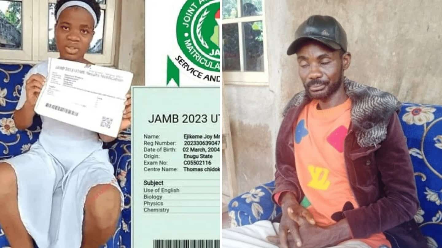 Mmesoma's Father Apologizes for UTME Fraud