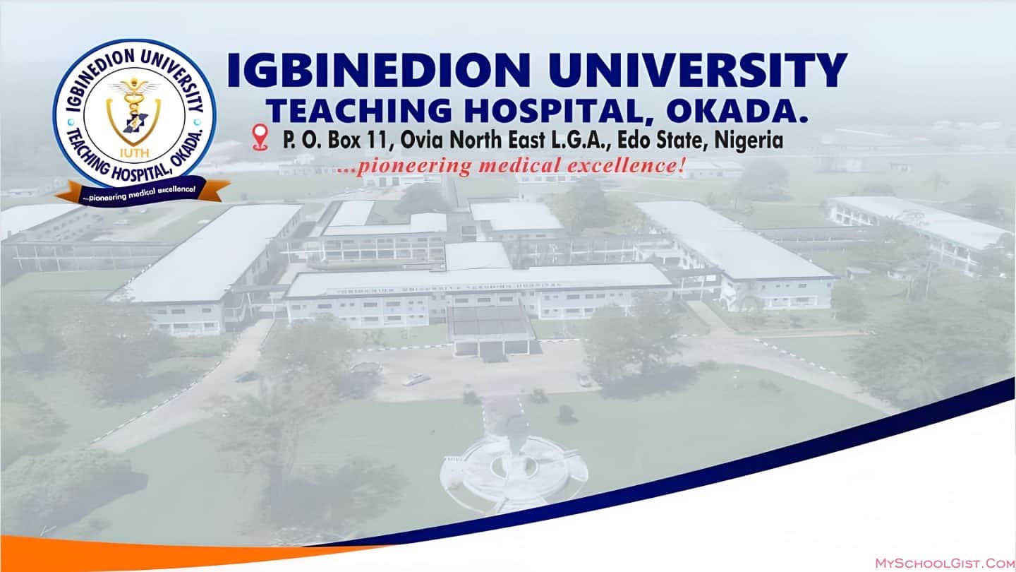 IUTH Okada School of Nursing Admission Form