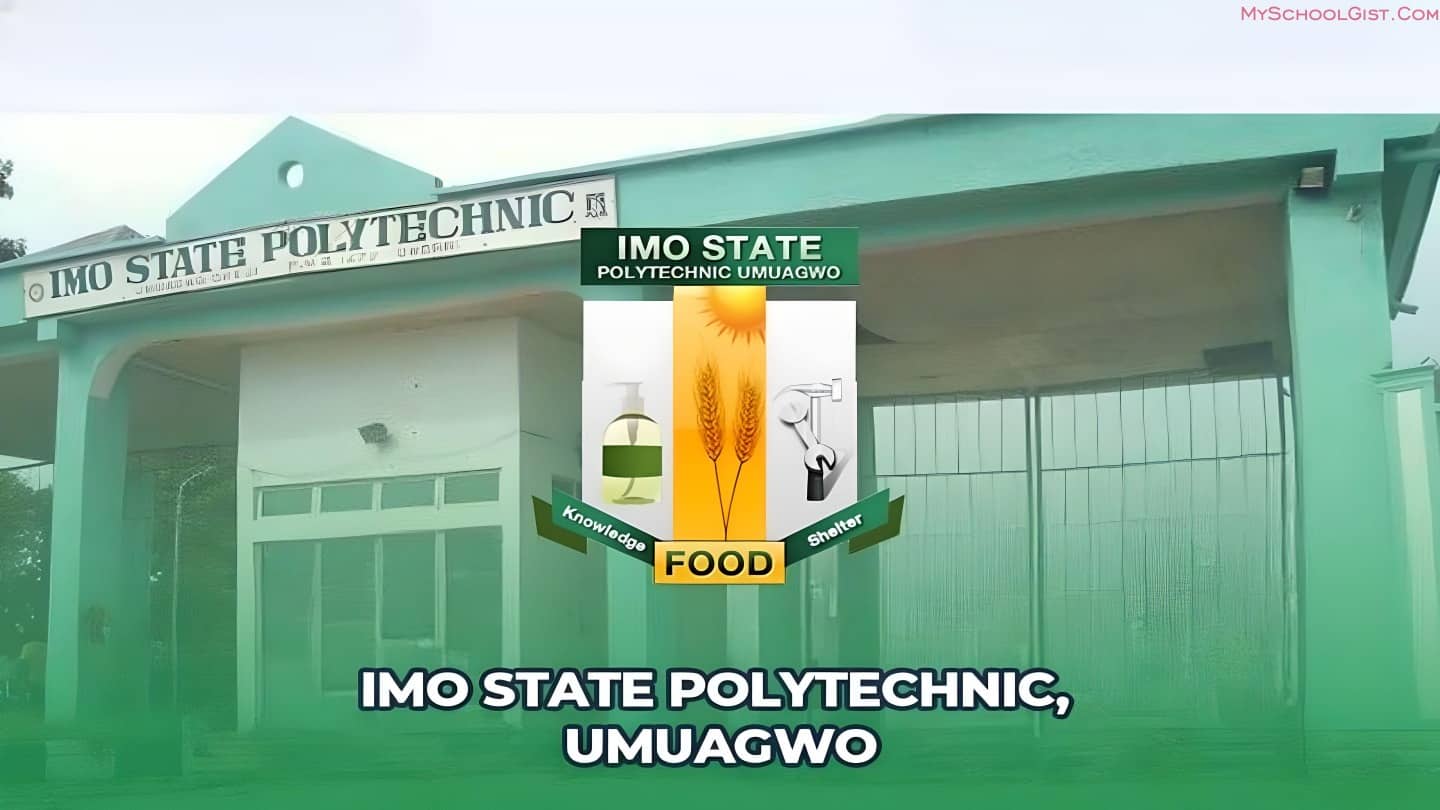 Imo State Polytechnic Post UTME Form