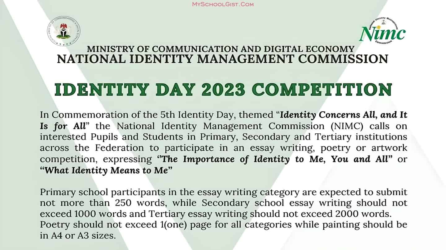NIMC Competition for Identity Day