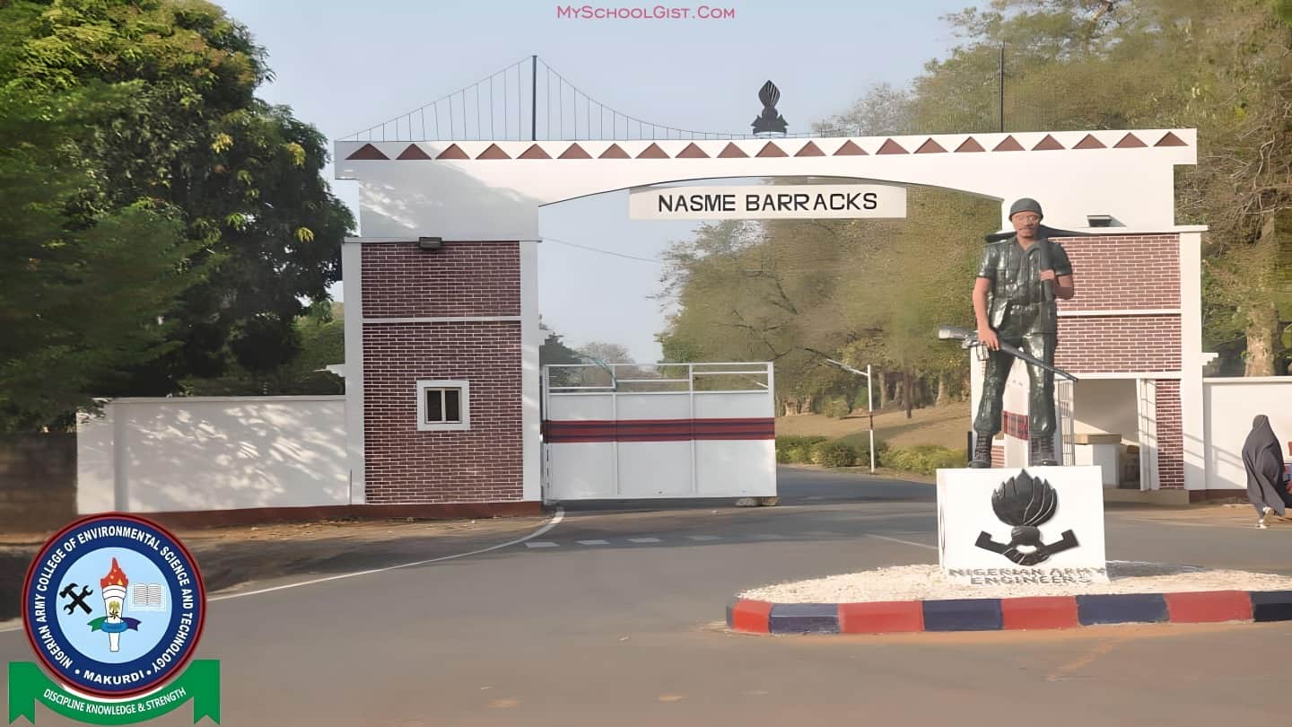 Nigerian Army College of Environmental Science and Technology Post UTME Form