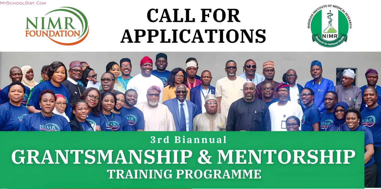 NIMR Grantsmanship and Mentorship Training Programme