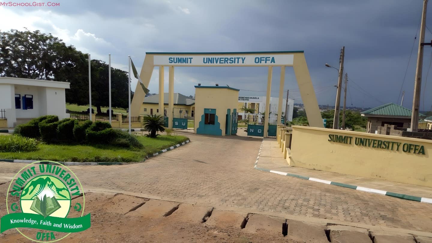 Summit University Offa (SUNO) Post UTME Form
