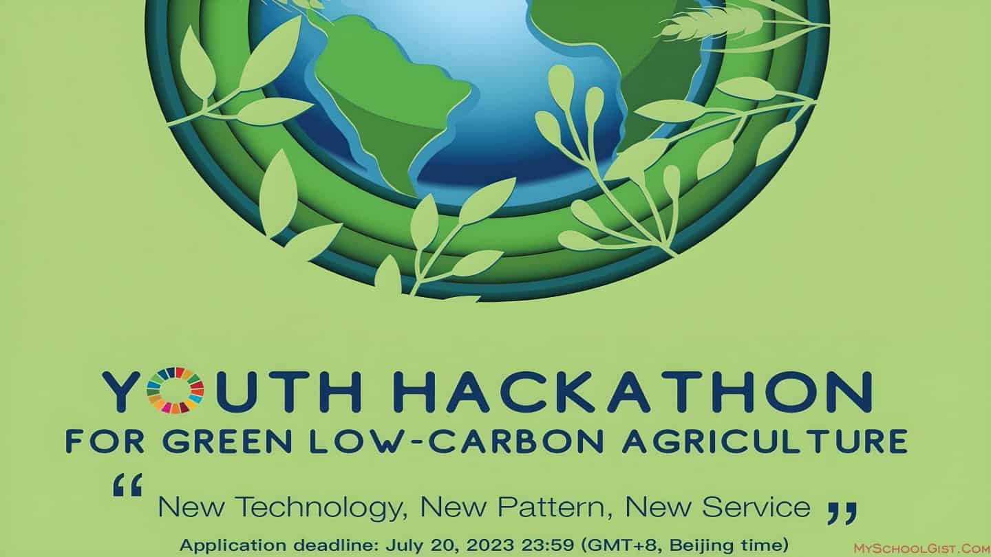 Youth Hackathon for Green Low-Carbon Agriculture