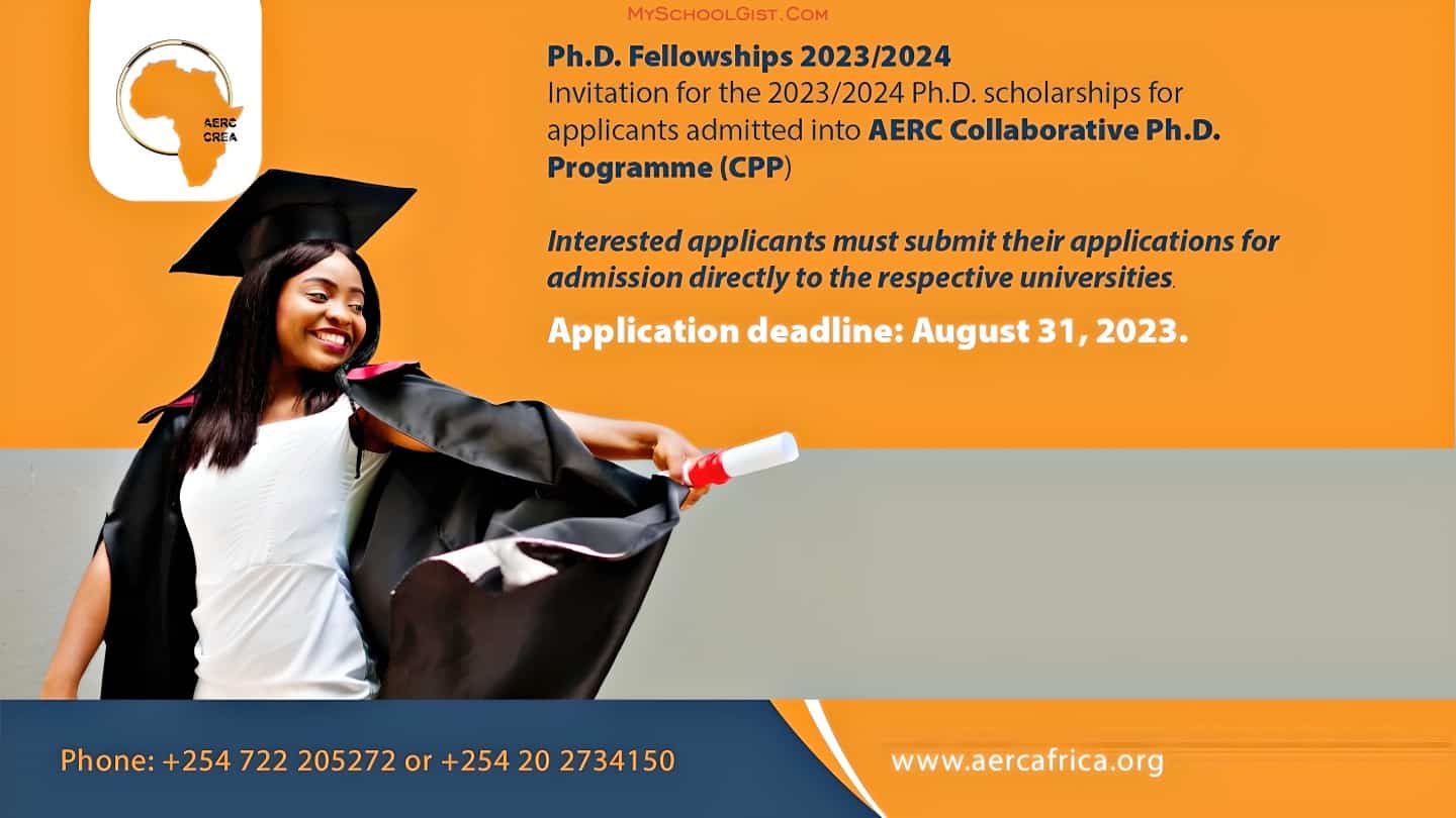 African Economic Research Consortium (AERC) PhD Scholarship