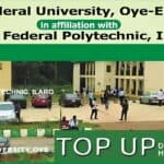 FUOYE (Ilaro Centre) Physical Screening for Top-Up Programme