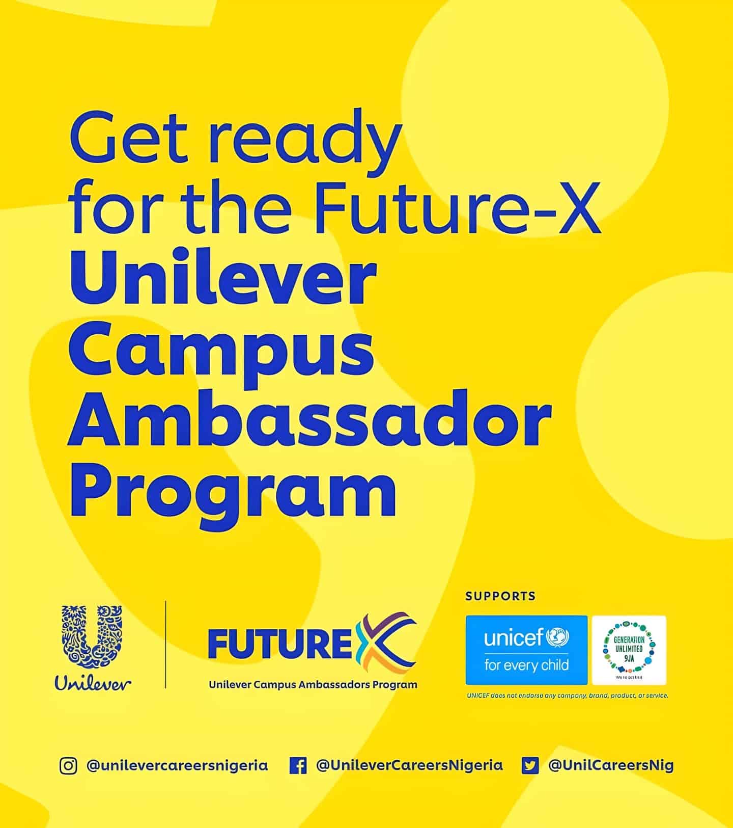 Future-X Unilever Campus Ambassador Program (FUCAP)