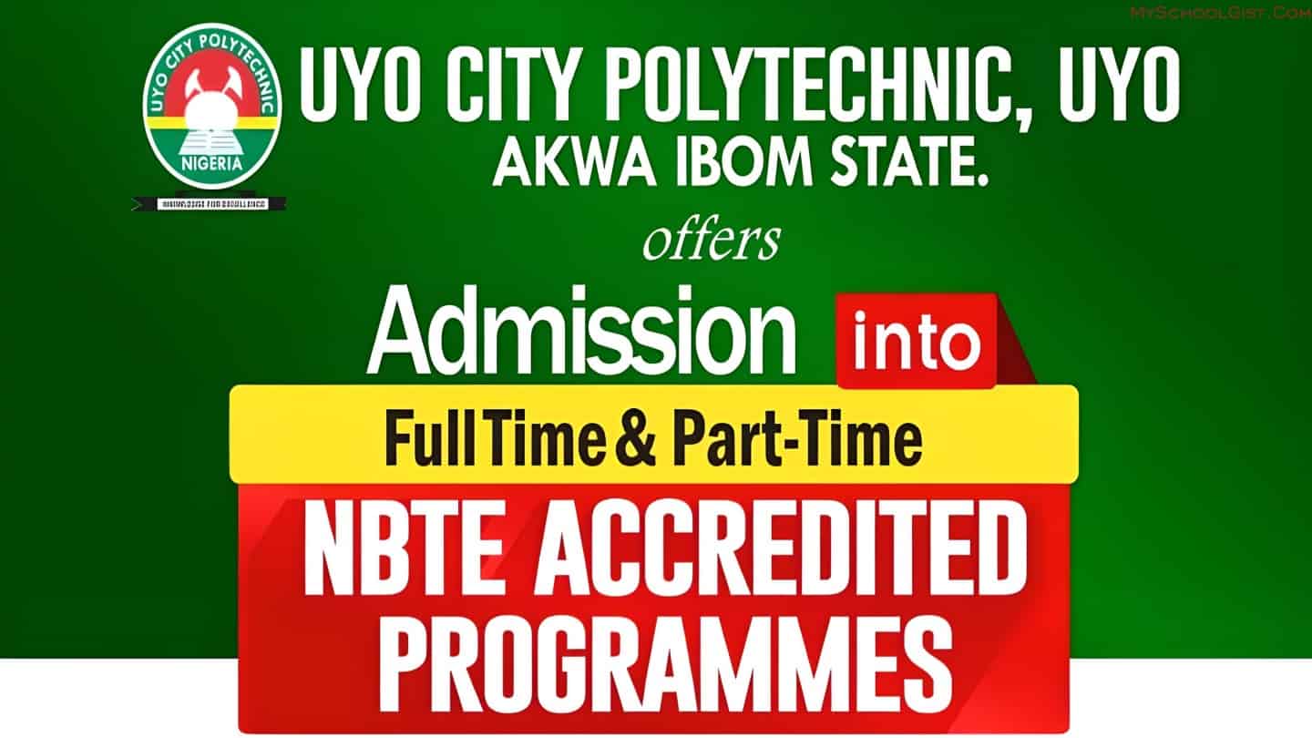 Uyo City Polytechnic HND Admission Form