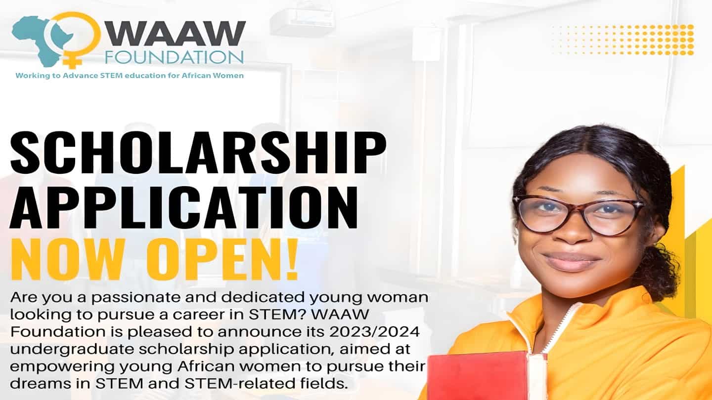 WAAW Foundation Scholarship for Female African Students