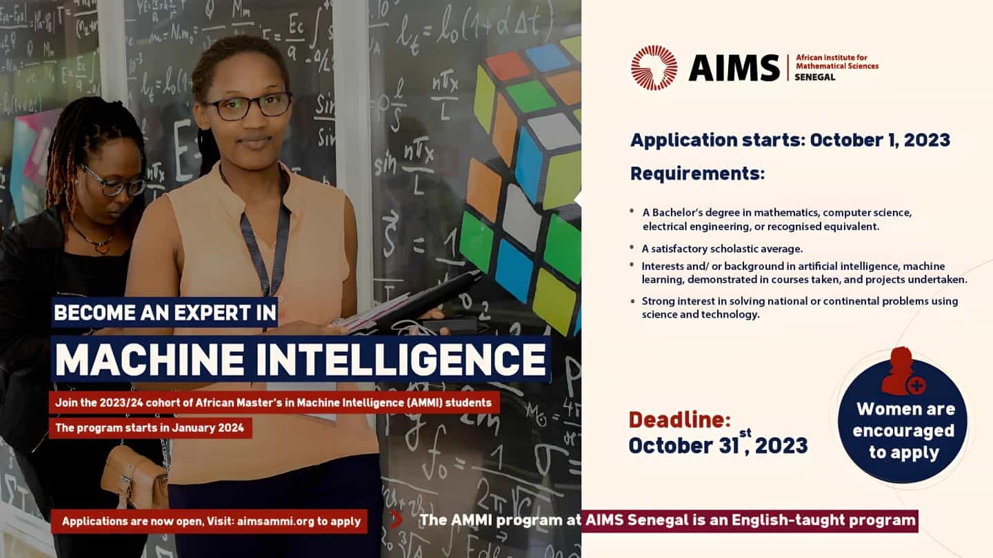 AIMS African Masters of Machine Intelligence (AMMI) Programme 