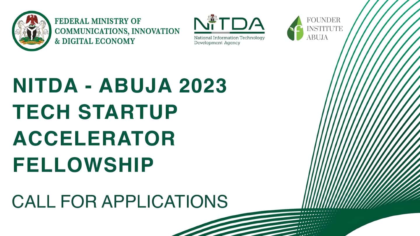 NITDA-Abuja Tech Start-Up Accelerator Fellowship