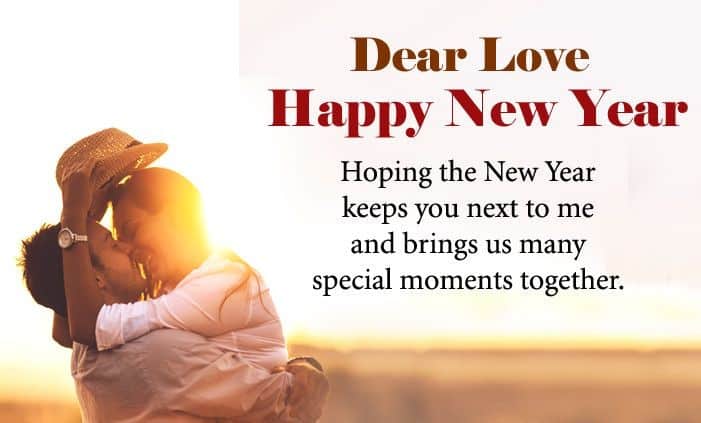 Romantic Happy New Year Wishes for Lovers