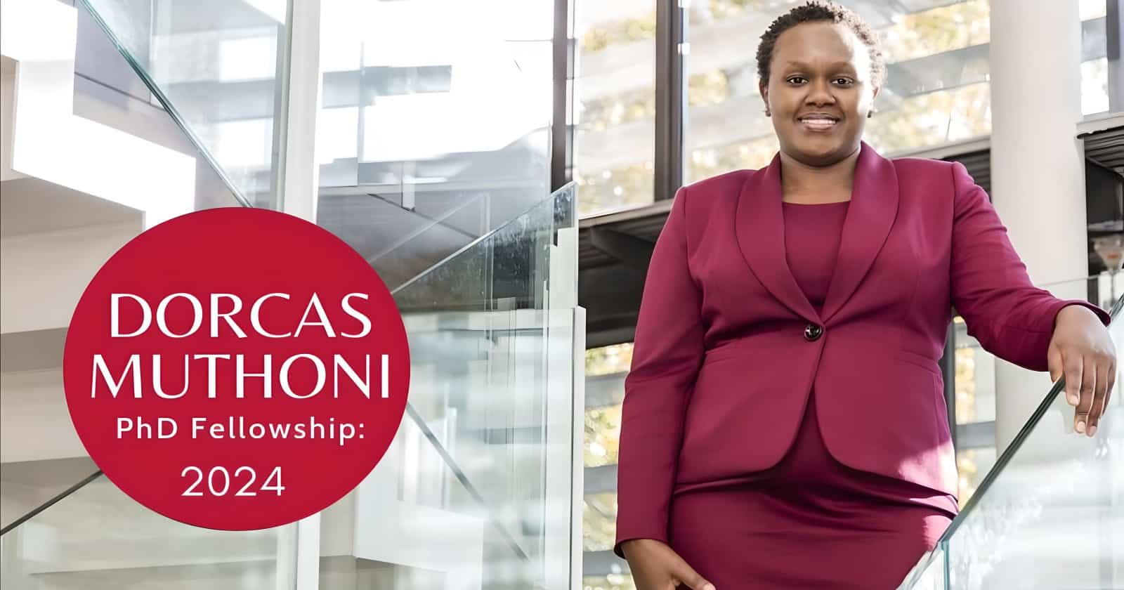 Dorcas Muthoni PhD Fellowship for African Female Researchers