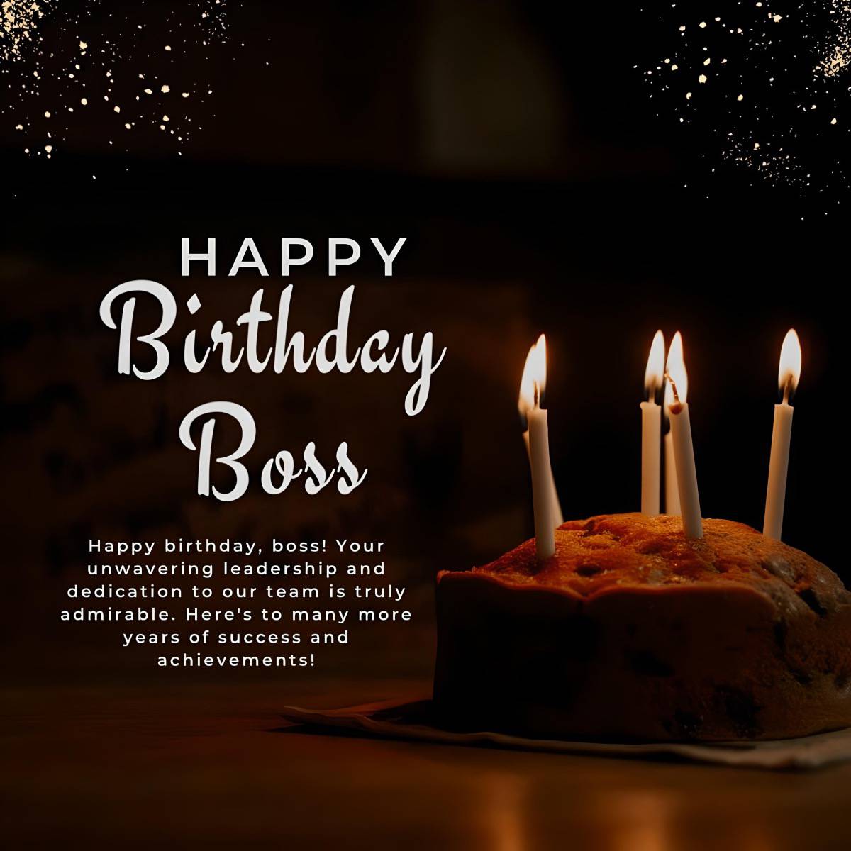 Happy Birthday Messages and Wishes for Bosses