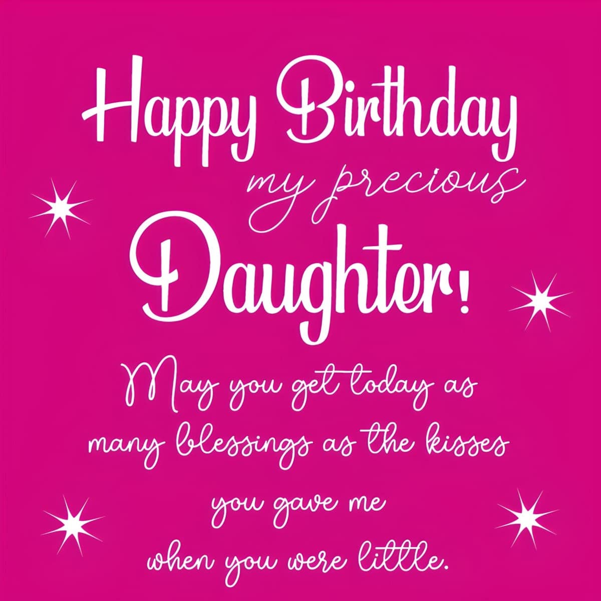 Happy Birthday Messages and Wishes for Daughters