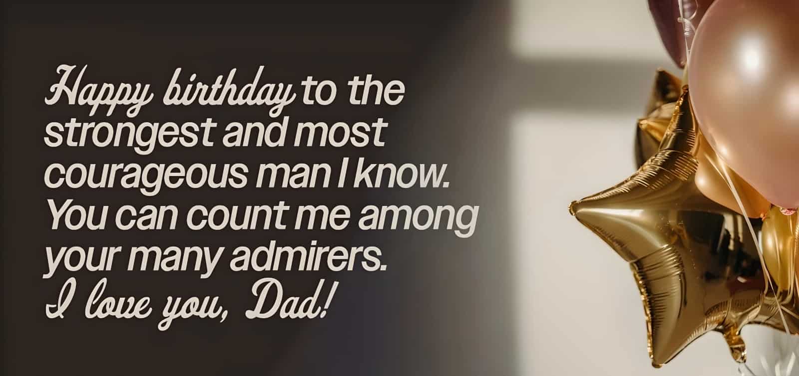 Happy Birthday Messages and Wishes for Fathers