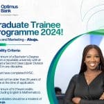 Optimus Bank Graduate Trainee Opportunity 2024 - Apply Now!