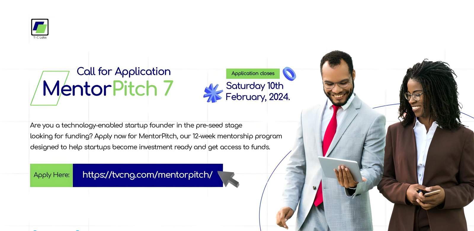 TVC Labs MentorPitch Program