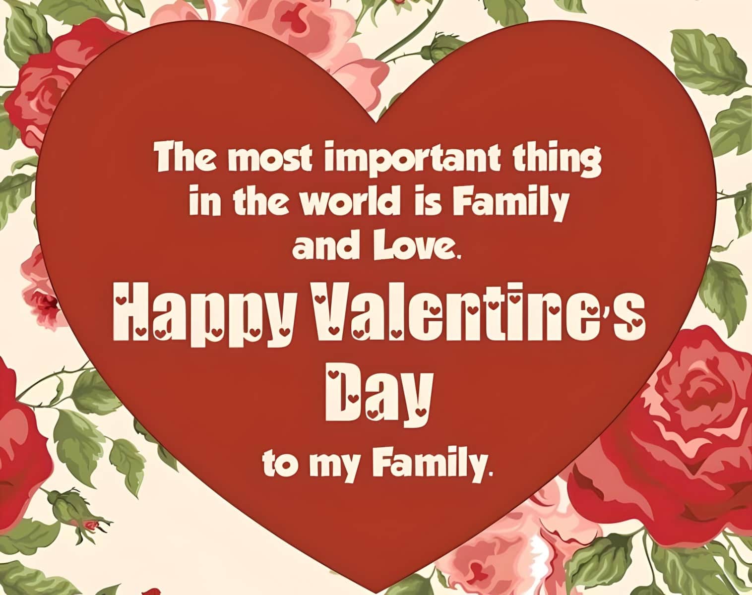 Valentine's Day Messages for Families