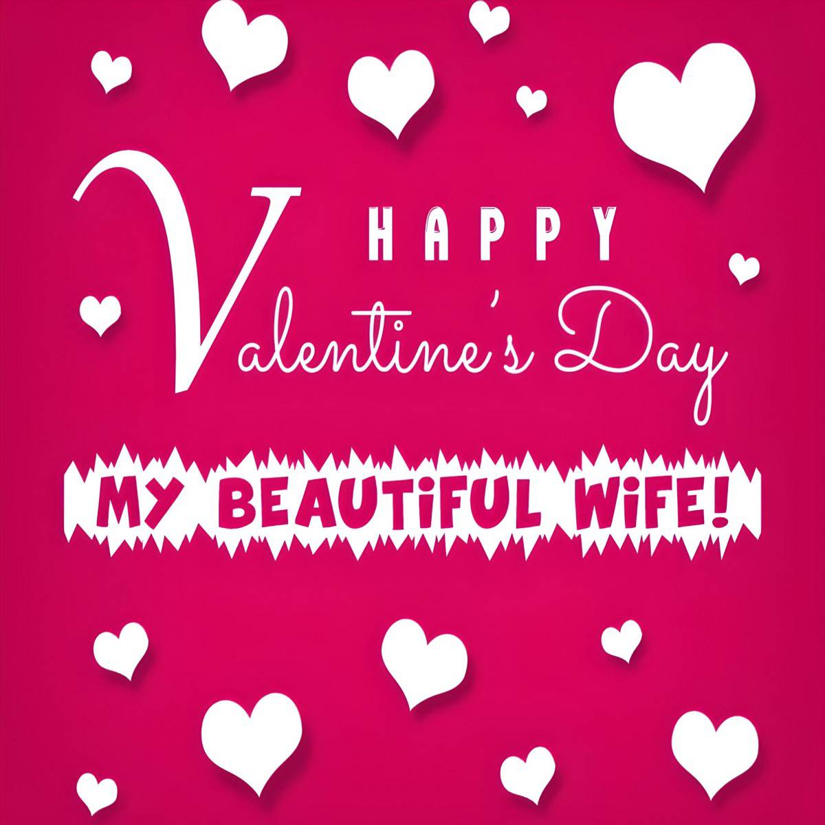 Valentine's Day Messages for Wives