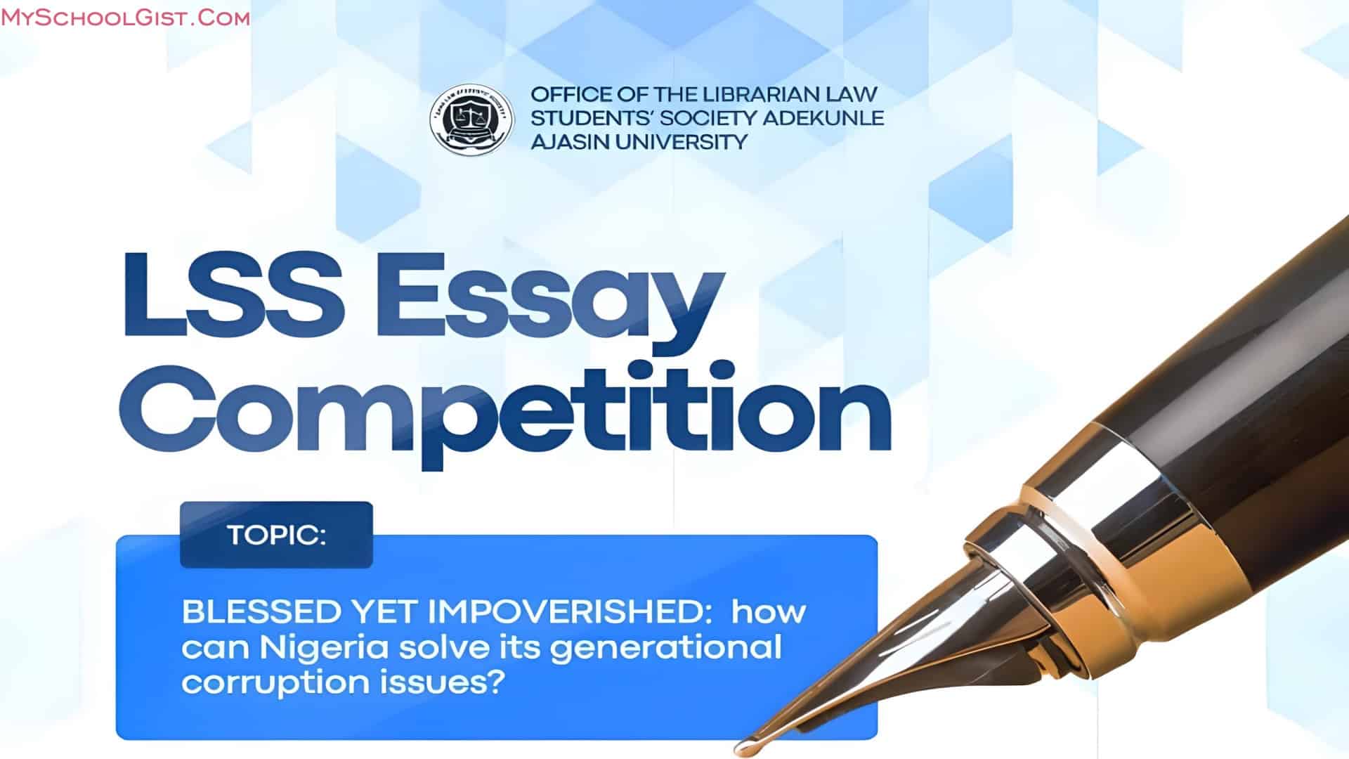 LSS Essay Competition for Law Students at AAUA