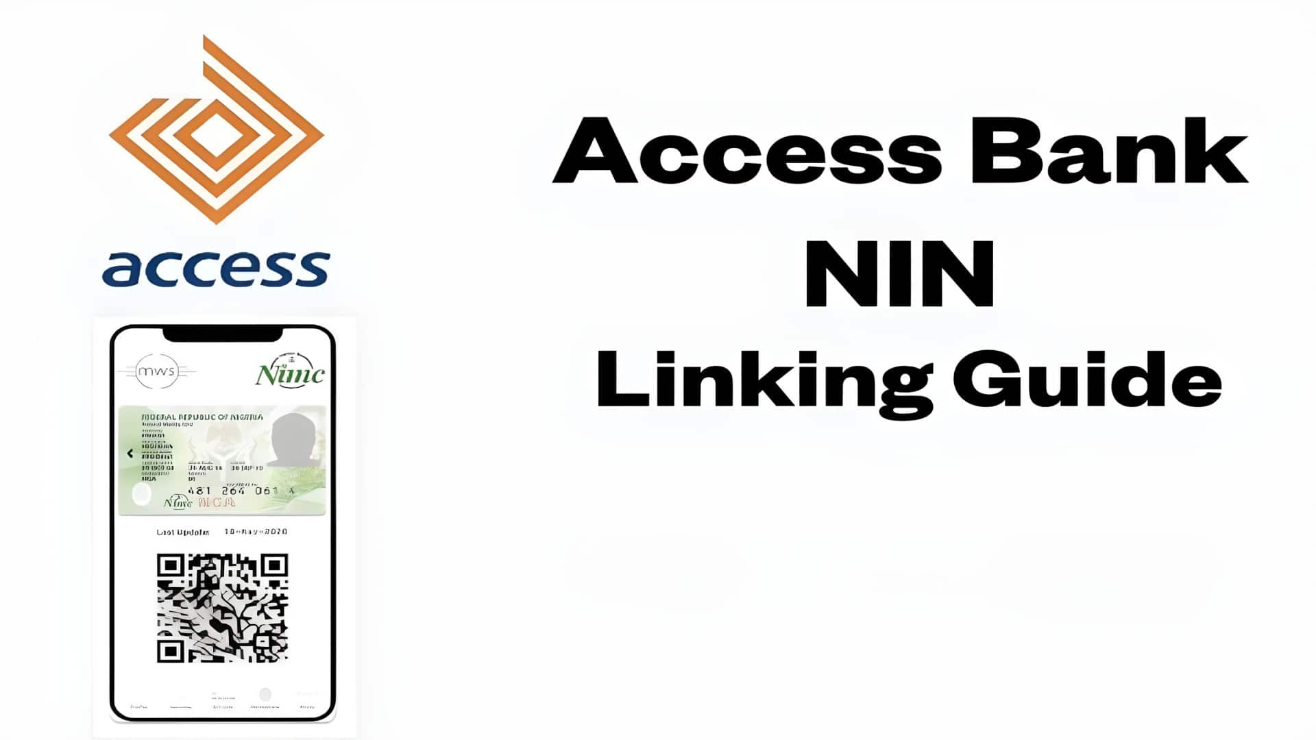 Link Your National Identification Number (NIN) to Your Access Bank 
