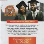 Majekodunmi Bursary Award 2024 for Nigerian Students