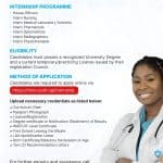 RSUTH Internship Programme 2024: Openings for Medical Graduates