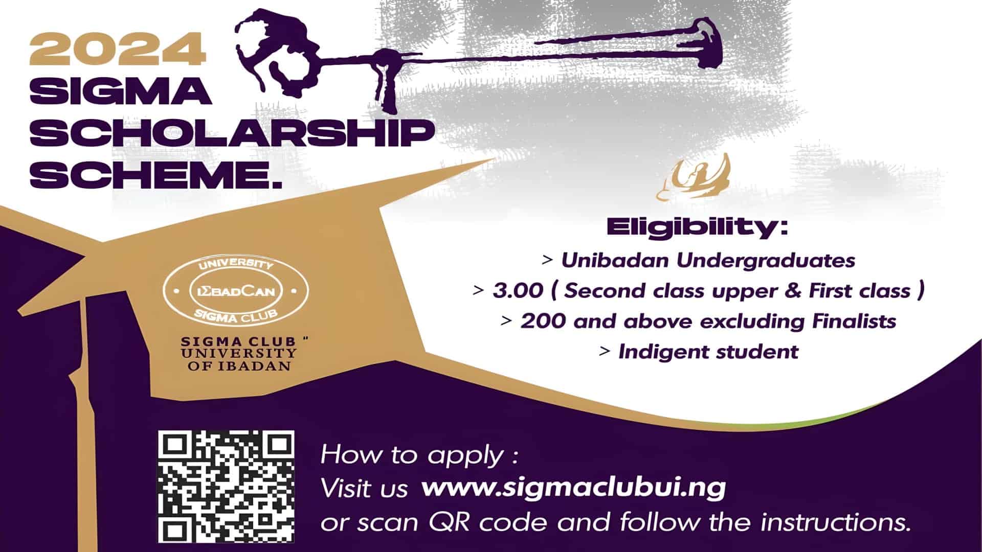 Sigma Club Scholarship Scheme at the University of Ibadan