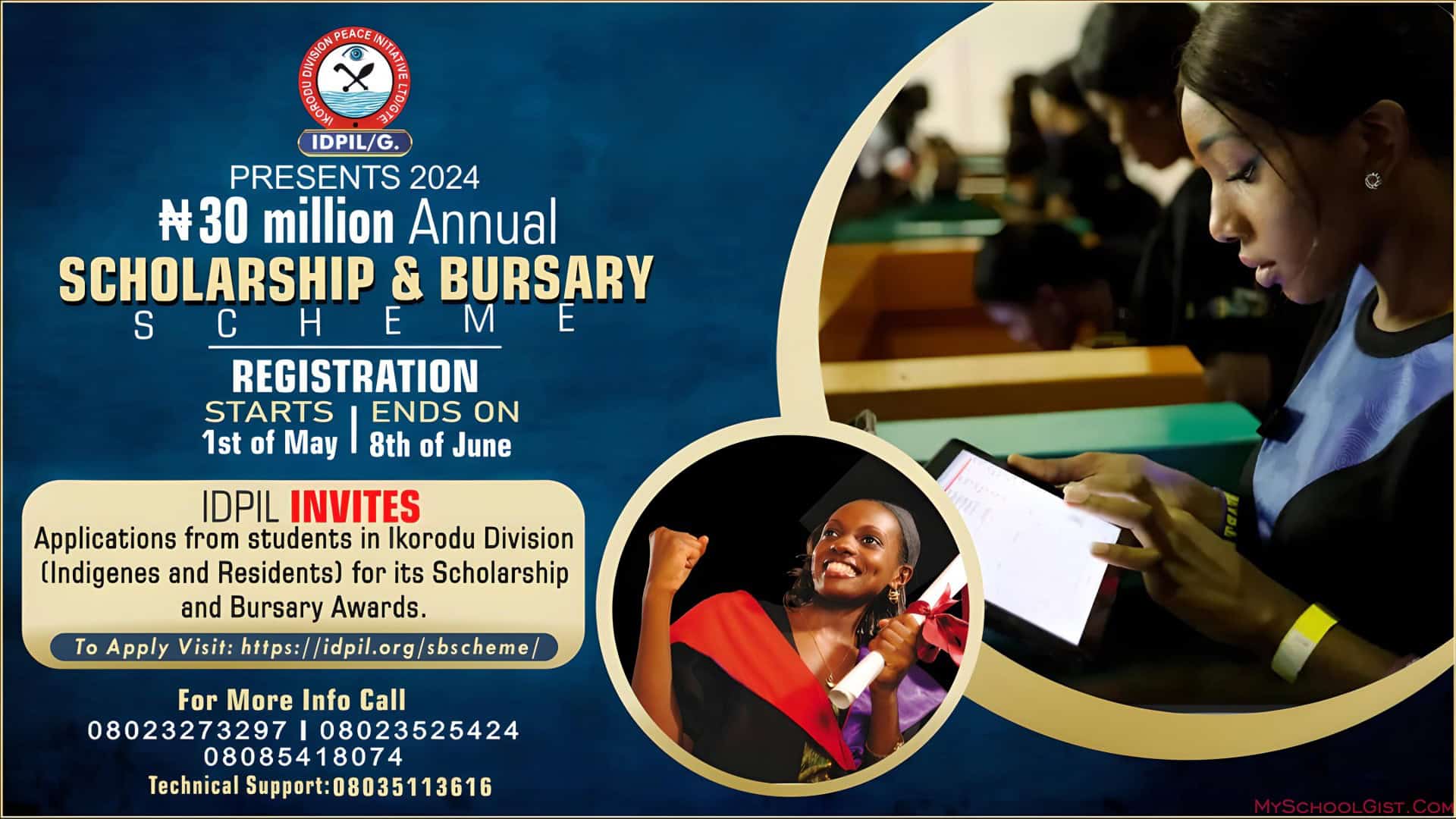 IDPIL Scholarship/Bursary Scheme