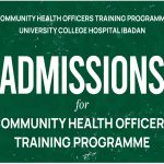 UCH Ibadan Community Health Officers Training Programme